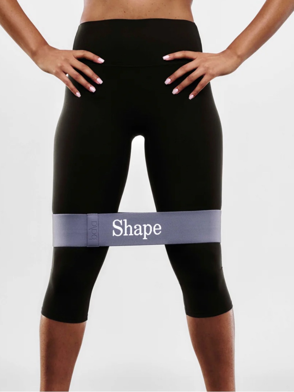 Spanx Smooth Black On Form Cropped Leggings 19”